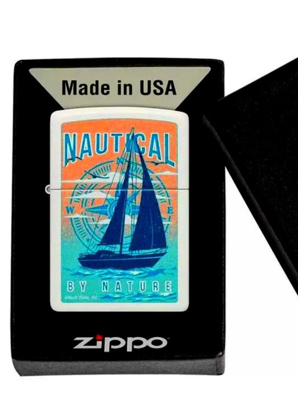 Buck Wear Nautical Sailboat Zippo Lighter